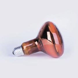 Лампа ИКЗК-250 Е27 красная 15шт