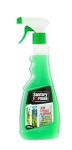 Средство чистящее для стекол спрей 500мл Sanitary Formula (15)