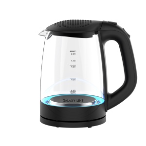 Электрочайник GL LINE 0566 2л 2200Вт стекло LED подсветка 