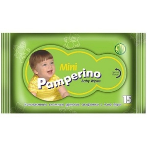Салфетки влажные №15 Pamperino Kids по 108 шт