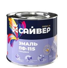 Эмаль ПФ-115 бирюзовая 5кг Сайвер