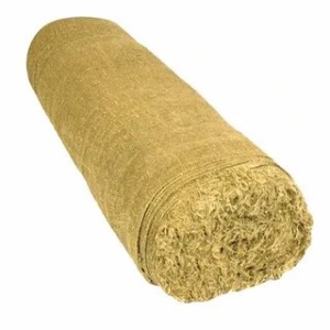 Ткань упаковочная джут/лен(мешковина). шир 110 1/100 пл. 190г/м               