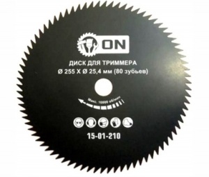 Диск д/триммера 80 зубьев 15-01-210