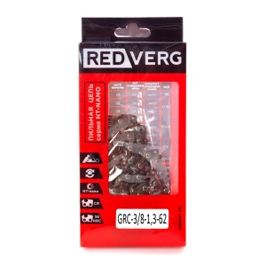 Цепь RedVerg 62зв, 3/8х1,3 шаг