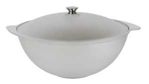 Казан алюминиевый литой для плова 8л TM KUKMARA алюм/крышка 1/4 