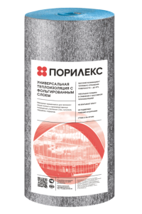 Теплоизоляция Порилекс тип А 3мм 1,2х25 м/п