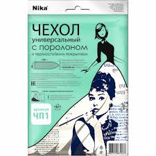 Чехол для гладильной доски бязь с поролоном Nika 420х1300мм