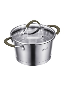 Кастрюля нержавеющая сталь 3,2л Linea OLIVA 20х11,5см ст/крышка 1/6