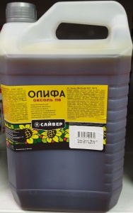 Олифа Оксоль ПВ 5л ГОСТ 190-78
