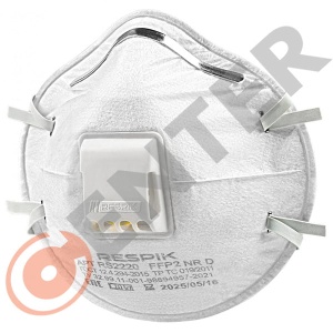Респиратор RESPIK® RS2220 FFP2 NR D с клапаном (уп.10/240шт)