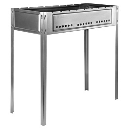 Мангал 700х300х700 с ребрами жесткости PALISAD