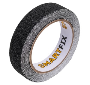 Лента противоскользящая клейкая 25мм*5м ЧЕРНАЯ SmartFix ANTI-SLIP (36)