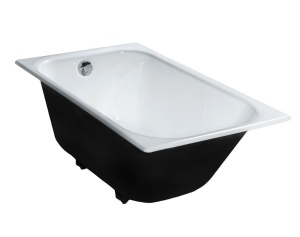 Ванна чугунная Каприз 120х70 установочный комплект