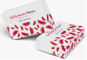 Мыло туалетное 180гр Арбузная пена м.Ординарное б/у (ЧЗ) (20)