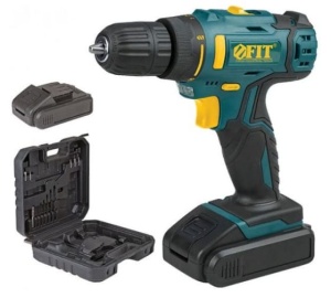 Дрель аккумуляторная FIT CD-18MC 18В 80189
