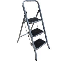 Стремянка  3 ступ. с антиск. ступ.Сибирячка МИНИ, выс 0,68м