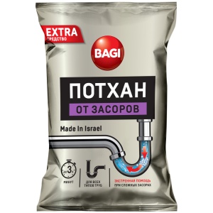 Средство чистящее от засоров 70гр Баги ПОТХАН (12)
