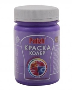 Краска-колер лиловый 0,32кг Palizh