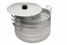 Манты-казан алюминиевый 13л 2сетки ТМ Калитва
