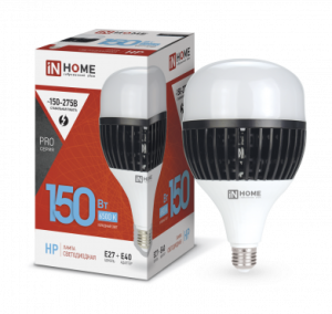 Лампа LED-HP-PRO 150Вт Е27/Е40 6500К IN HOME