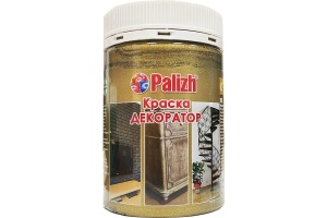 Краска-колер акриловая сусальное золото 0,15кг Palizh Декоратор