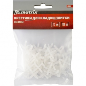 Крестики 2,5мм Matrix 100шт