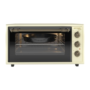 Мини-печь Оптима MO-48BR 48л 1600Вт ретро-бежевый