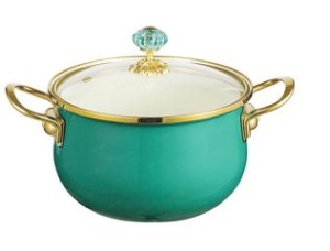 Кастрюля эмалированная 4,0 л Tiffany индукция 