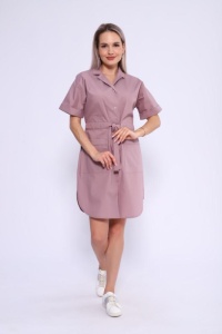 Халат женский мод.198ТСК  корица р.50/164(ЧЗ)