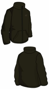 Толстовка Гард (флис цв.хаки),  р.56-58(ЧЗ)