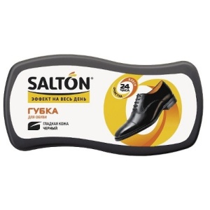 Губка ВОЛНА для обуви из гладкой кожи SALTON  
