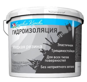 Краска акриловая Жидкая резина 2кг БЕСЦВЕТНАЯ (4) Амурские краски