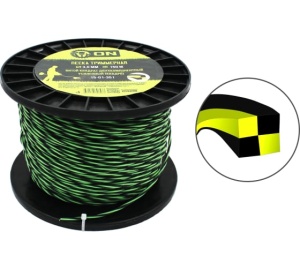 Леска д/триммера "витой квадрат" усиленная 3мм 150м 15-01-351 