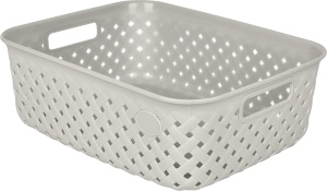 Корзинка для хранения Plast Team Rattan 3л 268х195х90 П/Р