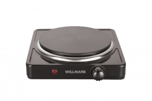 Электроплита  WILLMARK HS-115 1 конфорка.,чугун.,1500Вт