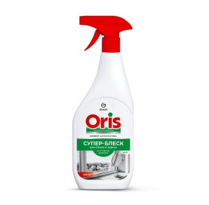 Очиститель стекол и зеркал 600мл супер-блеск ORIS GRASS (8)