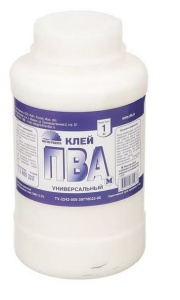 Клей ПВА-М универсальный универсальный 1кг (8) Магия радуги