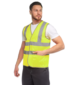 Жилет сигнал. J04K, жёлтый, 2XL(56-58/170-188) (ЧЗ)