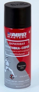 Краска спрей (черный грунт) MASTERS АБРО 