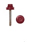 Саморез кровельный 4,8х35 RAL 3005 (винно-красный)